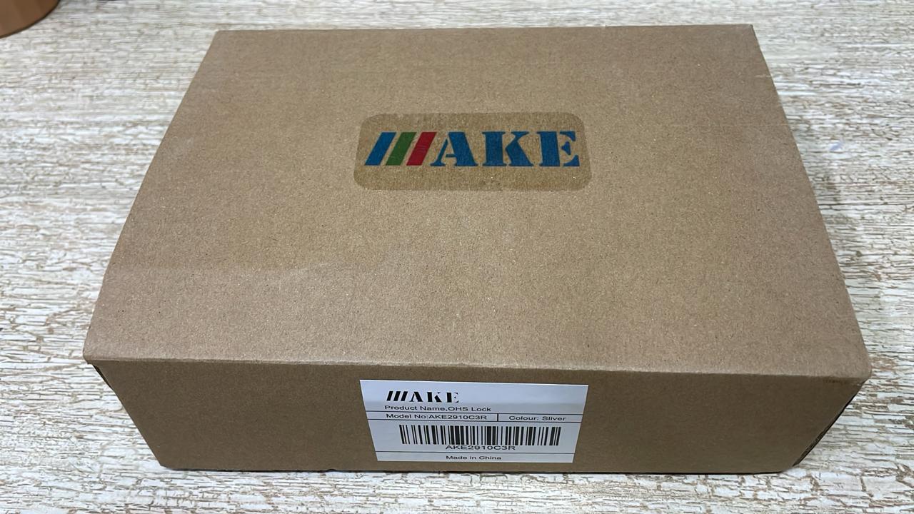 Marine Fire Door Lock AKE C3 OHS-2910 RHO (190MM) 304 S.S.