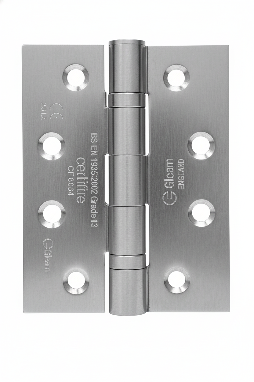 مفصلات جليم من الفولاذ المقاوم للصدأ 304، مقاس 4×3×3 مم، صنع في إنجلترا 