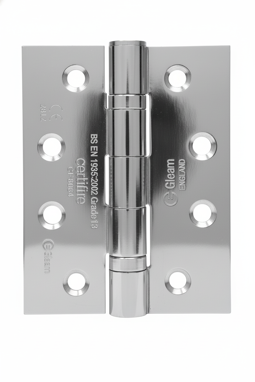 مفصلات جليم من الفولاذ المقاوم للصدأ 304، مقاس 4×3×3 مم، صنع في إنجلترا 