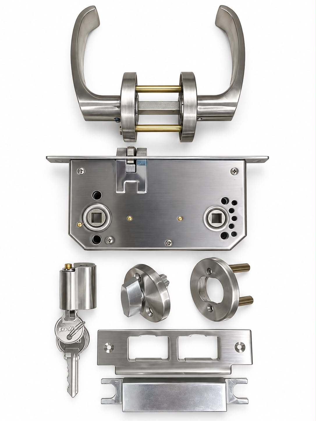 Cerradura para puerta cortafuegos marina Staco 7000
