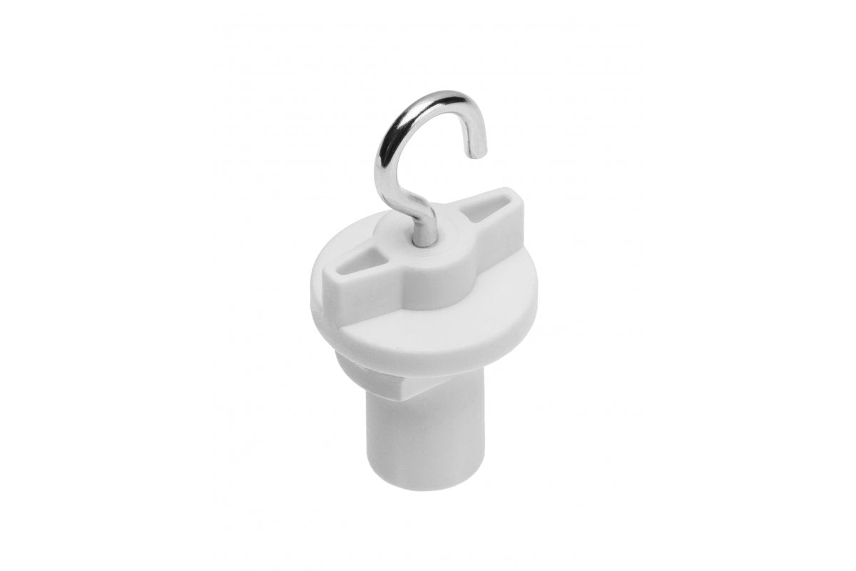 Mounting Hook for Busbar, 52mm, white