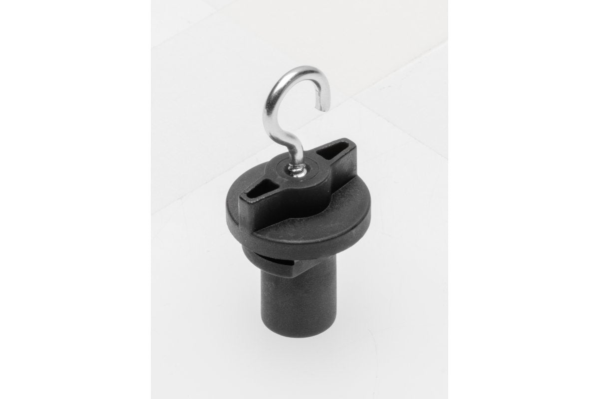 Mounting Hook for Busbar, 52mm, black