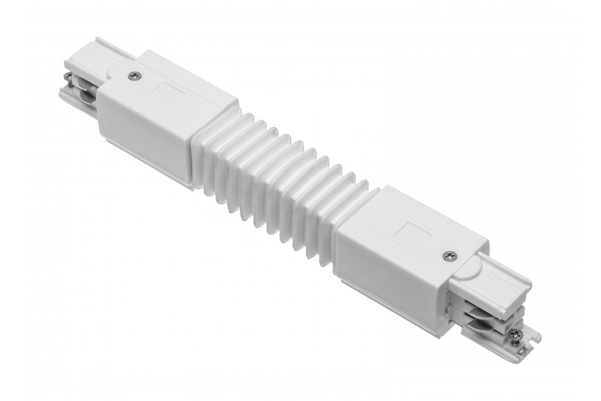 Flexible Connector for X-RAIL Three-Phase Busbar, 249mm, white