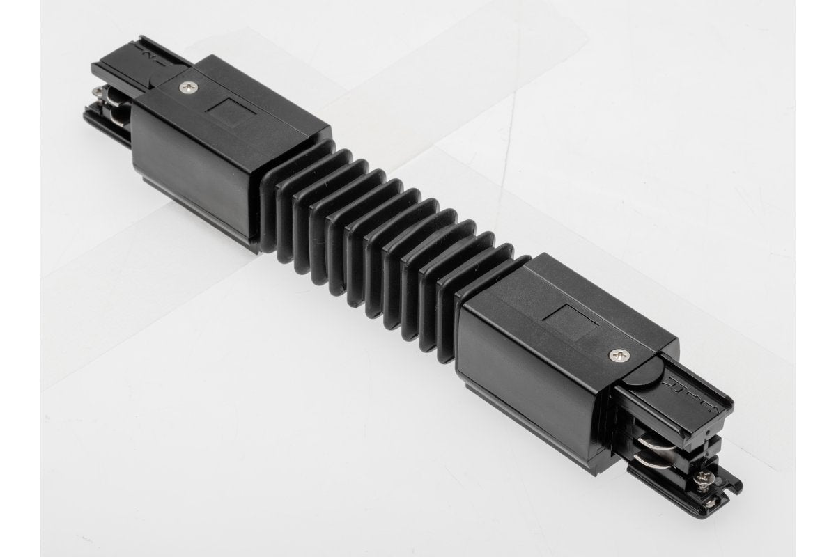 Flexible Connector for X-RAIL Three-Phase Busbar, 249mm, black