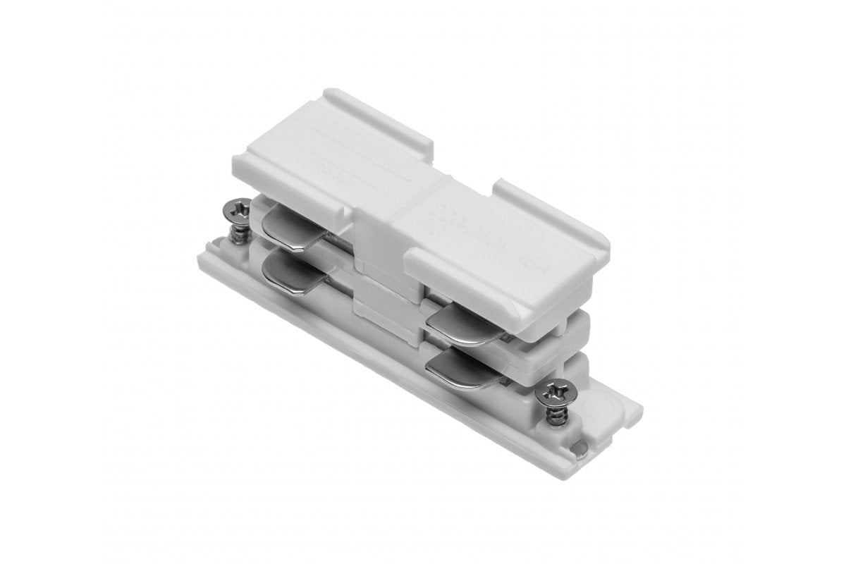 Electric Connector for X-RAIL Three-Phase Busbar, 68x21mm, white