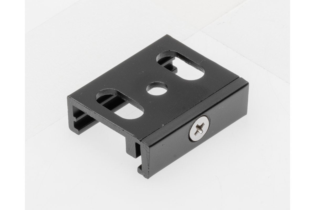 Ceiling Mounting Set for Three-Phase Busbar, black