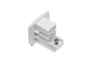 Tapón final universal para barra de distribución trifásica X-RAIL, 35x31mm, blanco