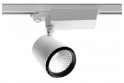 COB X-LINE LED spotlight for conductor rail, 40W, 3245lm, AC 220-240V, 50/60Hz, 60° light angle, IP2