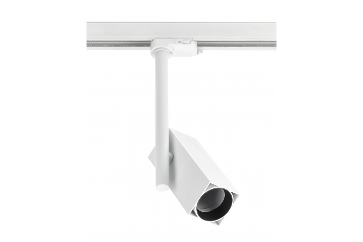 Track light fixture GROSSO,GU10,max.20W,AC220-240V,50/60 Hz,IP20,IK08,square,white