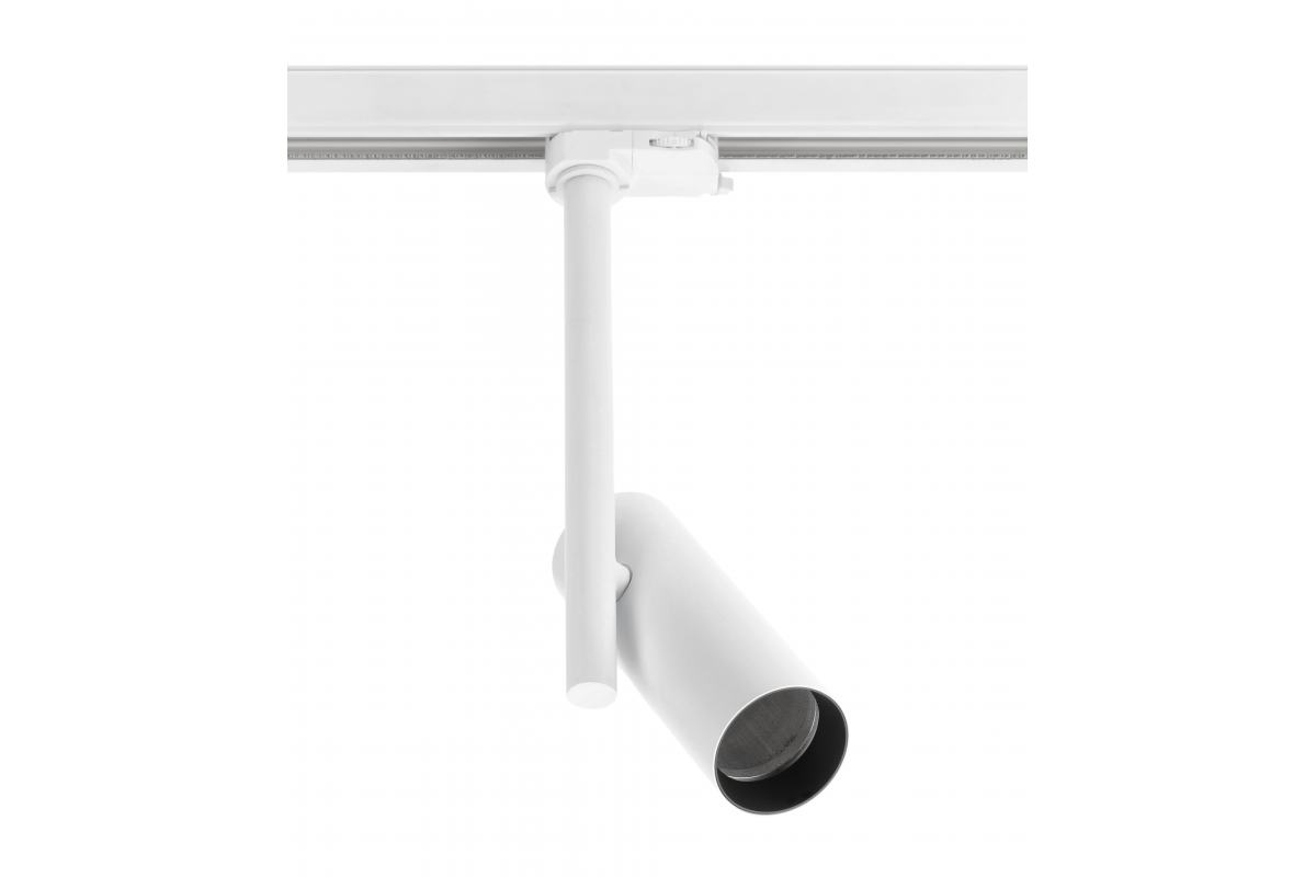 Track light fixture GROSSO,GU10,max.20W,AC220-240V,50/60 Hz,IP20,IK08,round,white