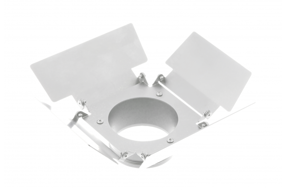Luminaire cap for LIMA and GROSSO busbars, C,white