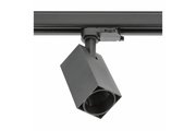 Track light fixture LIMA,GU10,max.20W,AC220-240V,50/60 Hz,IP20,IK08,square,black
