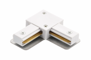 Angle switch "L" for 1-phase, 2-line rail, white