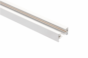 Busbar 1-phase, 2-line, surface-mounted or suspended, length 2m, white