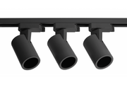 TRAX BIS set, 3 luminaires for 1-phase busbar, 1m, 3xGU10, max. 3x20W, AC220-240V, black
