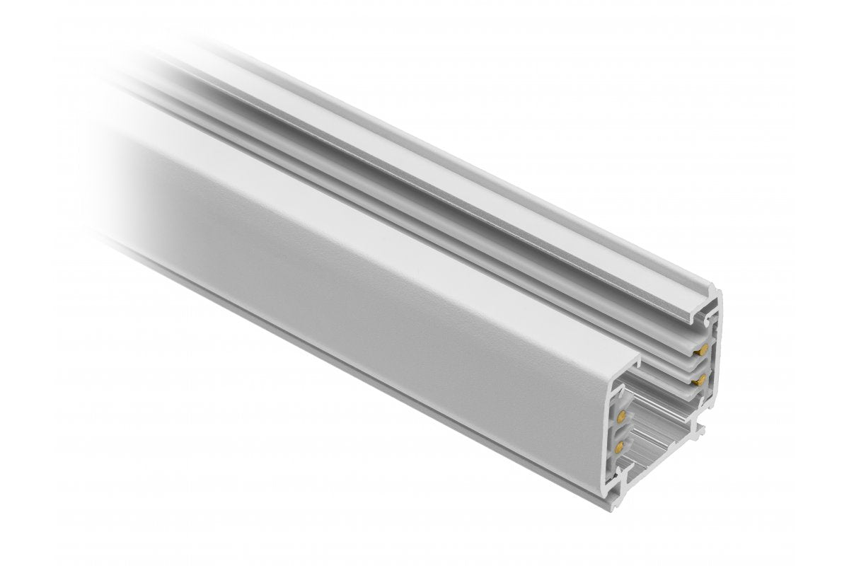 Carril trifásico X-RAIL 3FZ, 2m, AC220-240V, 16A, blanco