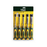 UKEN U4551 Carpenter Chisel Set- 5Pcs