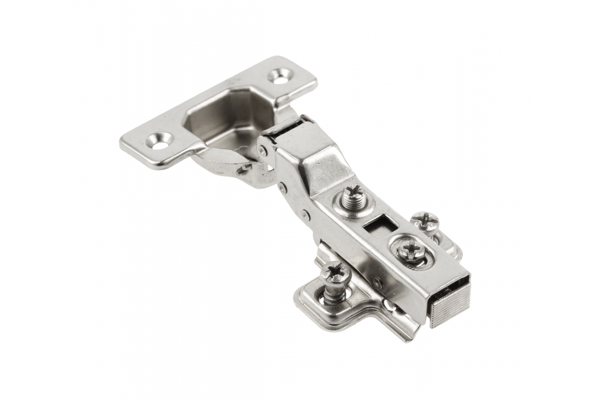 GTV FCHC semi-mortise hydraulic hinge H=0, with euro screws