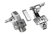 Hinge hydraulic angular 90o, H=0, eccentric adjustment of roller and arm