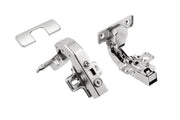 Self-closing hinge/hydraulic angular 90° roller H=0