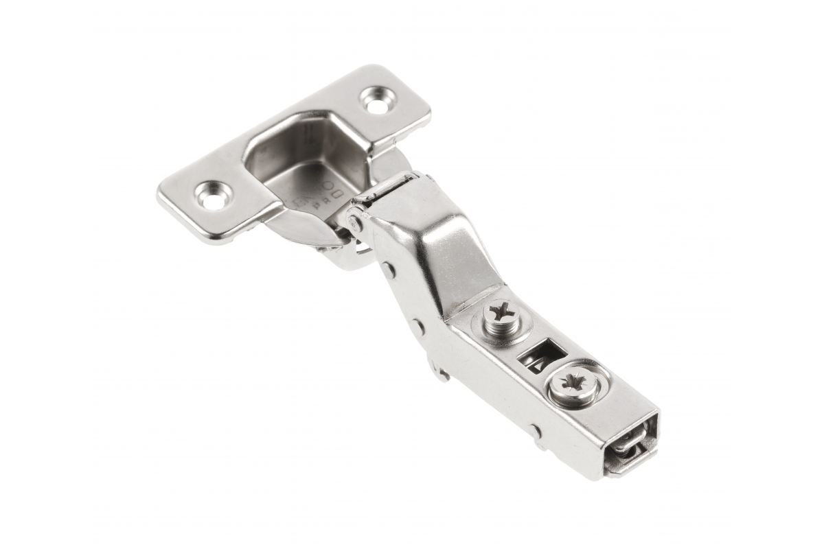 SilentoPro hydraulic hinge, mortise, depth adjustable eccentric arm