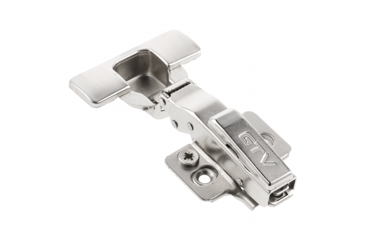 SilentoPro hydraulic hinge, stackable, packed in polybag, eccentric adjustment