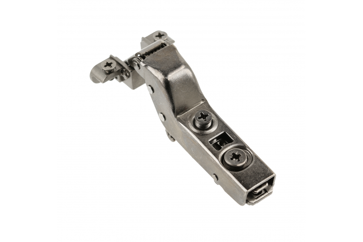 GTV SILENTO PRO recessed hinge, alu frame, soft-close, non-prov., 3D, black