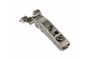 GTV SILENTO PRO overlay hinge, alu frame, soft-close, non-pro, 3D, black
