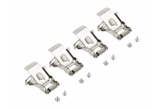 FLUSH-MOUNTED PANEL KIT 4 BACKPLATE HOOKS