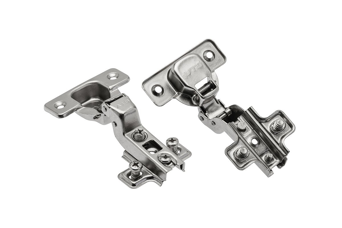 Hinge recessed with euroscrews, roller H=2, made up