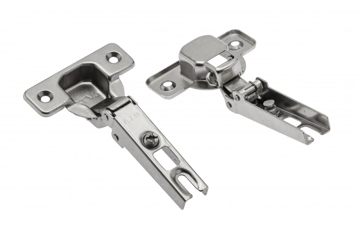 Hinge GTV  full-overlay + m/plate h=0mm w/o euro screw disassembled