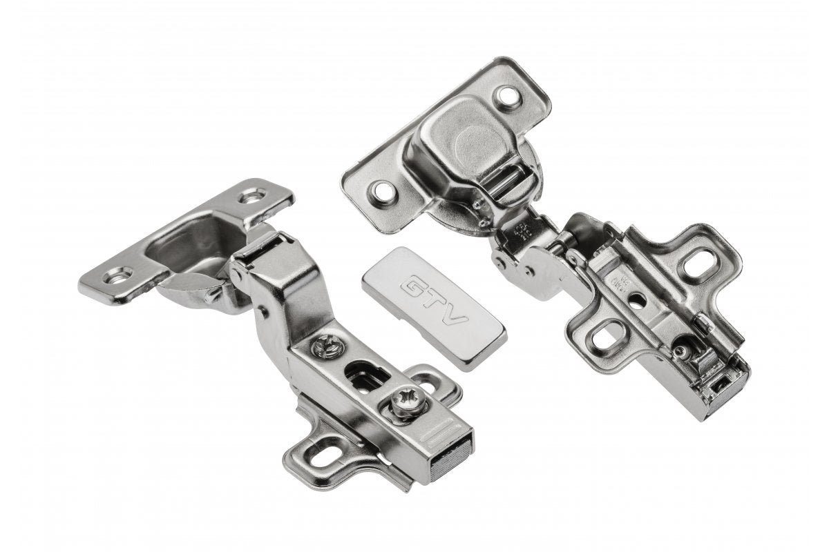 Clip on hinge for inset doors without spring H=0 without euro screw