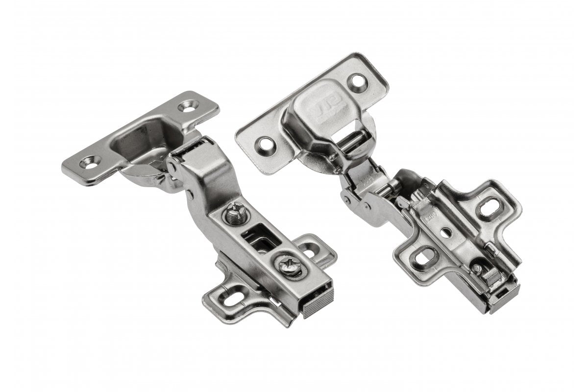 Clip hinge GTV 07 with regulation and plate H=2 with euro