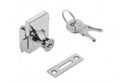 Glass lock 409 (chrome), steel wrench