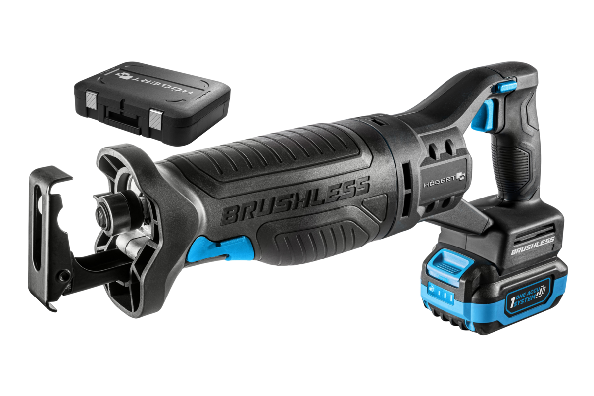 Hogert CORDLESS BRUSHLESS RECIPROCATING SAW 18V