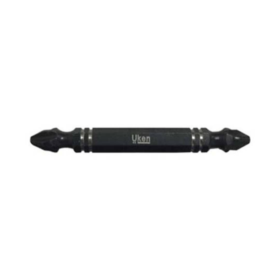 UKEN U1581 Screw Bit Double End Impact 10Pcs/Set Ph2 X 50Mm
