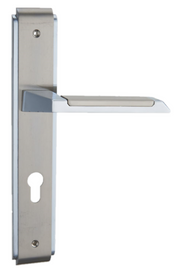 مقبض باب عالي الجودة 85 مم من النيكل الساتان AKE221