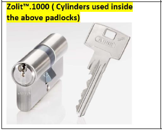 Abus Eighty Three 83/50 Made in Germany