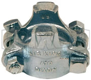 Dixon BU24 Plated Iron Boss Clamp, 1-1/2" Hose ID, 2-12/64" - 2-24/64" Hose OD