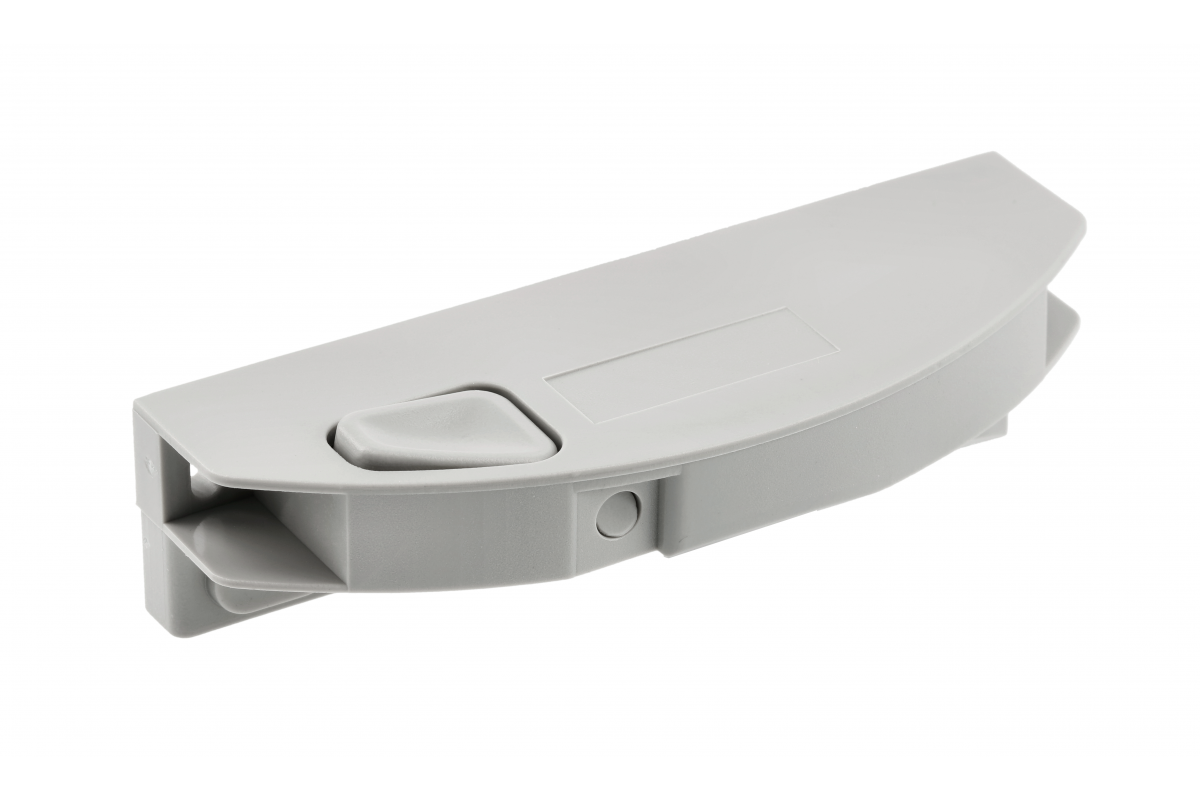 Drawer hook, grey