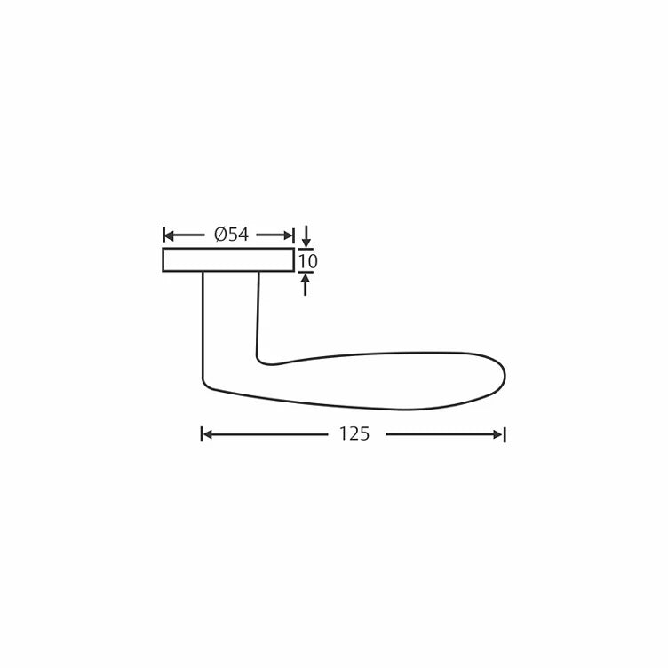 مقبض طبق مربع لامع من الفولاذ المقاوم للصدأ 170 × 170