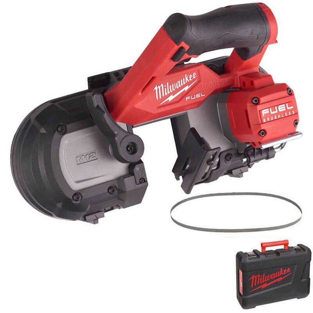 Milwaukee M12 Fuel™ Sub Compact Band Saw With 64 mm Cutting Capacit M12FBS64-0C