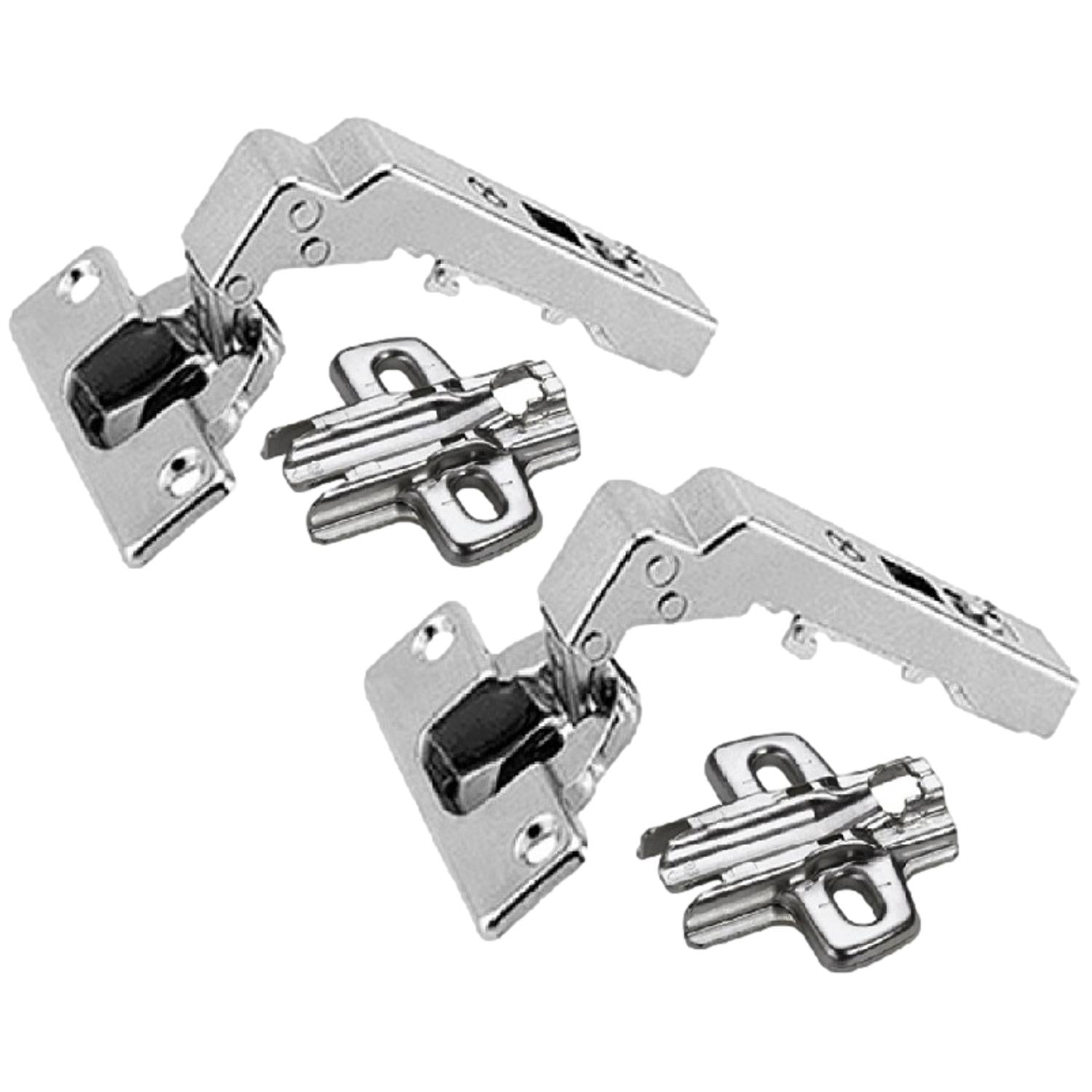Hettich Intermat 9936 W90 95? Angle Inset Hinge 77708 & Mount 9075005 (2 Pack)