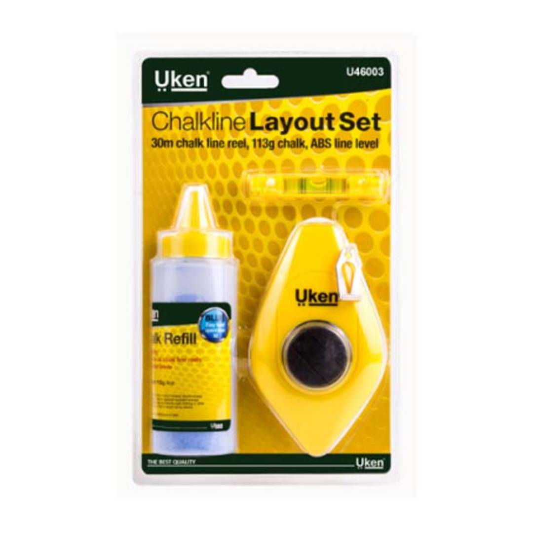 UKEN U46003 Chalk Reel With Level