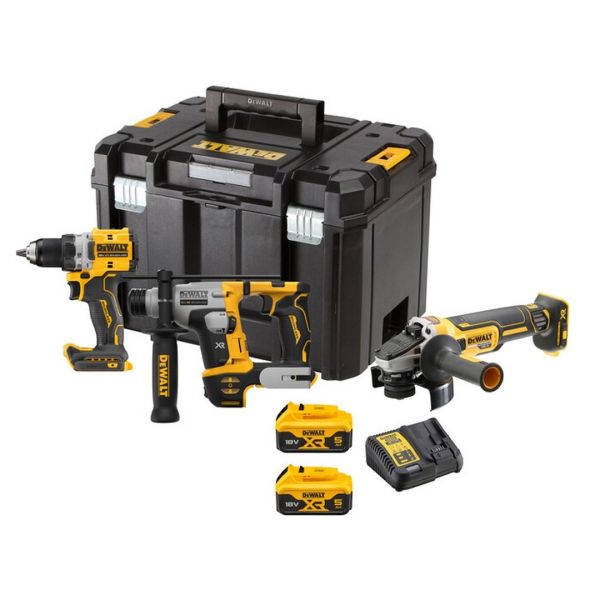 Dewalt 18V XR 3pc KIT with 2x5.0AH Batteries DCK355P2T-QW