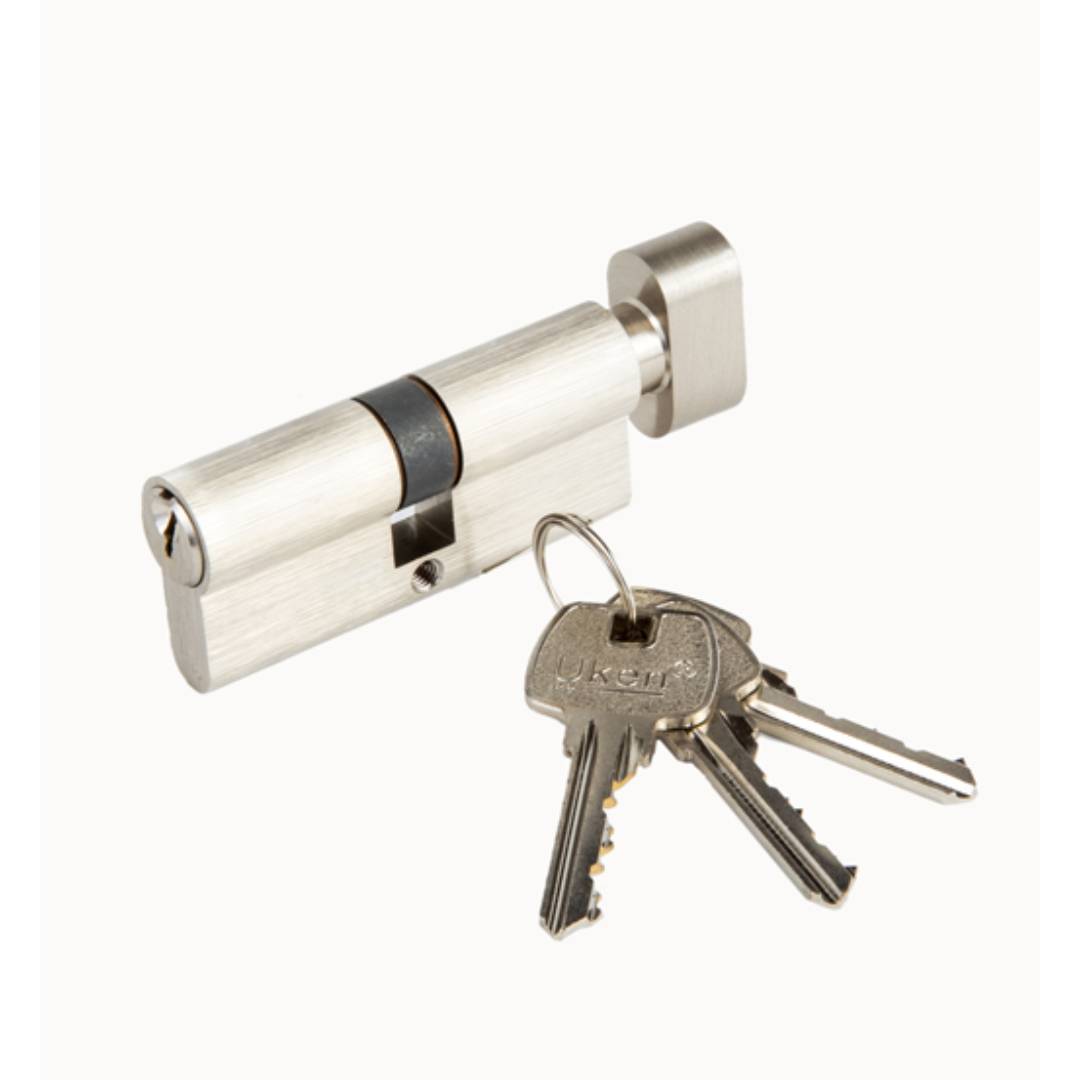 UKEN UI-022 Cylinder Lock 61mm With Knob