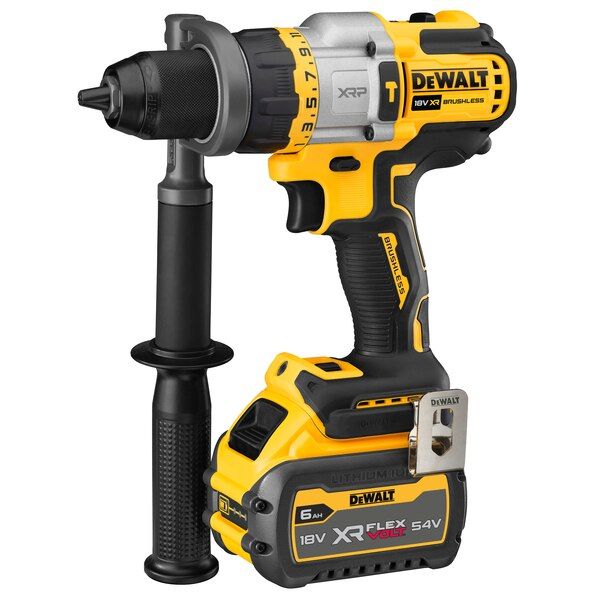 Dewalt Cordless Hammer Drill XR FlexVolt 18V With Battery 6.0Ah & Charger DCD999T1-GB