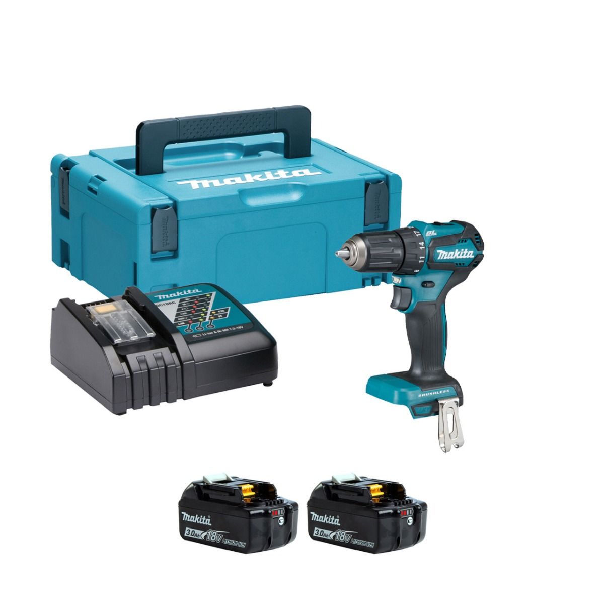 Makita Cordless Driver Drill 18V DDF483RFJ