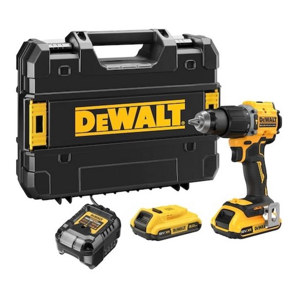 Dewalt 18V Hammer Drill With 2 X 2Ah Batteries DCD799D2T-GB