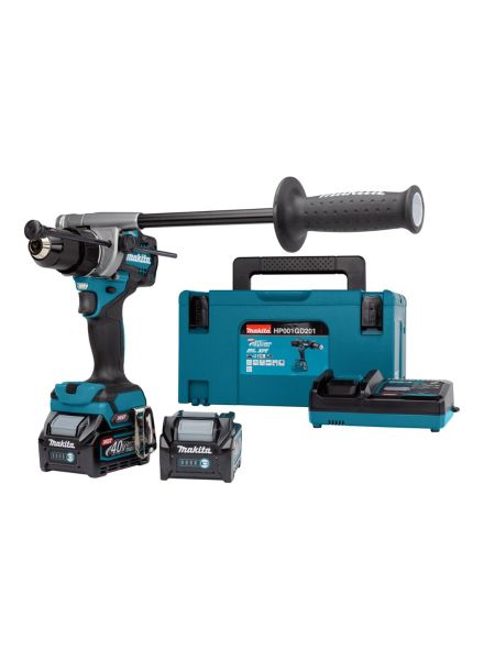Makita Cordless Driver Drill (BL) 4.0Ah With 2Battery + 1Charger DF001GM201